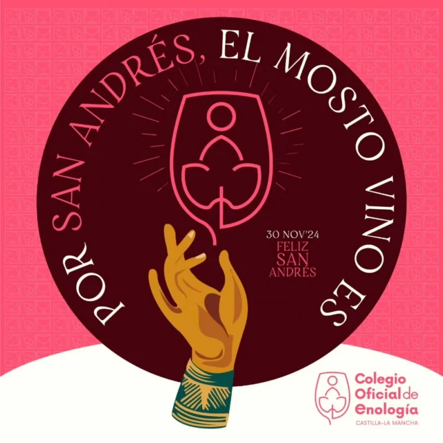 Ayer celebramos el Día del Enólogo con nuestros compañeros y desde el COECLM queremos desearos un Feliz San Andrés a todos los profesionales del sector vitivinícola. Un brindis por todos vosotros 🍷🍇🫂

#sanandres #enologia #coeclm #vino
