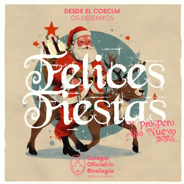 Desde el COECLM os deseamos felices fiestas 🎄🍷🥂🍾